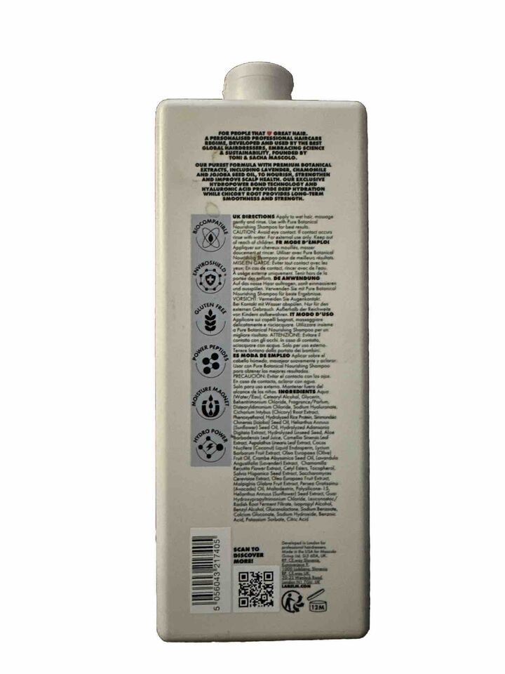 Label.M No. 02 Botanicals Moisturising Conditioner for all types of Hair