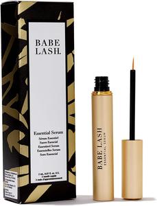 Babe Lash Essential Serum for Eyelash & Brow for Natural, Fuller & Longer Looking Eyelashes - Boosts Hydrates and Conditions Lash and Brow